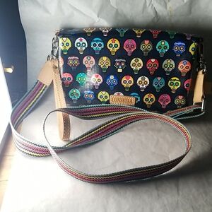 Consuela Sugar Skull Small Wallet Bag